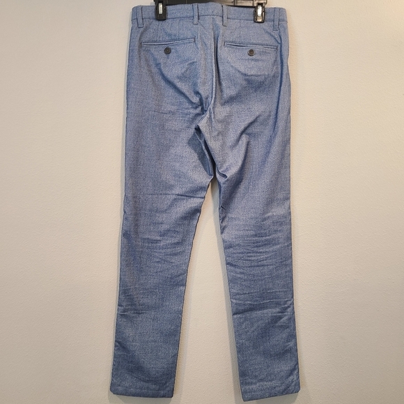 Ted Baker Volvek Blue Classic Fit Trousers -Size 30 - Picture 4 of 6